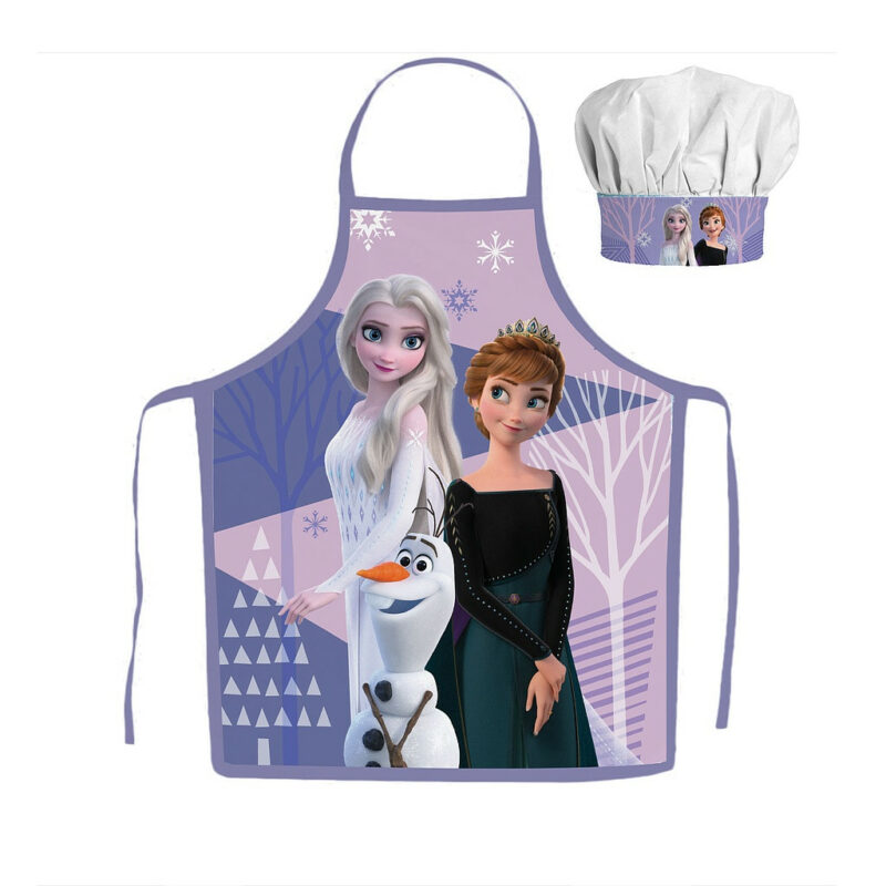 Disney Frozen Purple Παιδικό Σετ Ποδιάς Μαγειρικής 2 Τεμαχίων Μεγέθη 3 έως 8 ετών 5897737