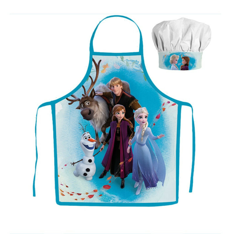 Disney Frozen Whispering Wind Παιδικό Σετ Ποδιάς Μαγειρικής 2 Τεμαχίων Μεγέθη 3 έως 8 ετών 5897744