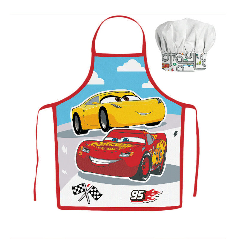 Disney Cars Cruz Ramirez Παιδικό Σετ Ποδιάς Μαγειρικής 2 Τεμαχίων Μεγέθη 3 έως 8 ετών 5897782