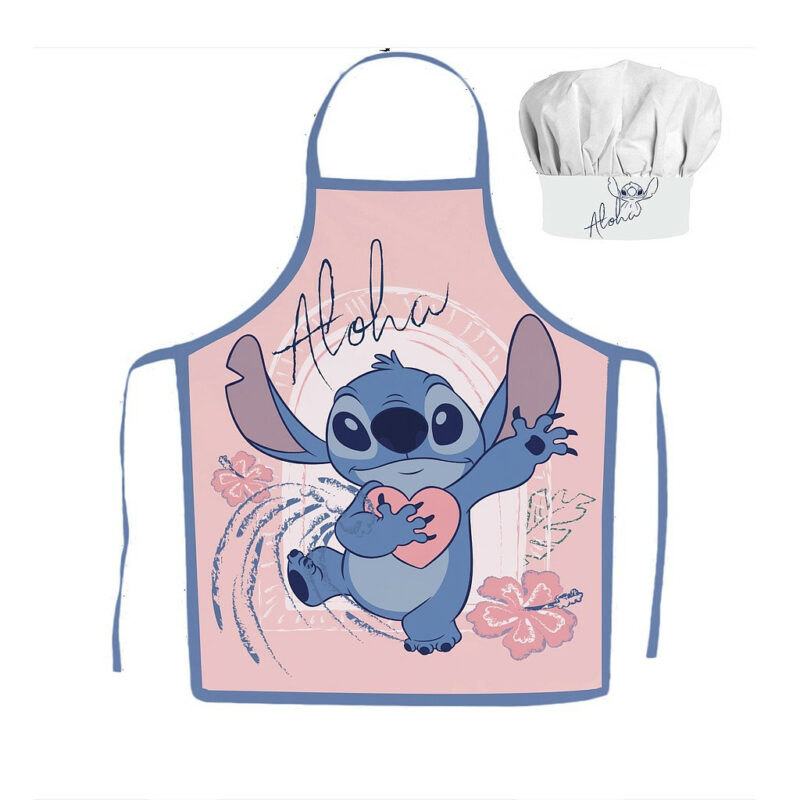 Disney Lilo & Stitch Aloha Παιδικό Σετ Ποδιάς Μαγειρικής 2 Τεμαχίων Μεγέθη 3 έως 8 ετών 5885974
