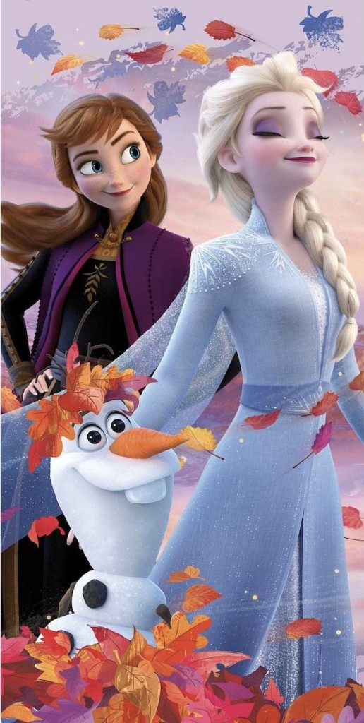 Disney Frozen Nature Spell Πετσέτα Μπάνιου & Θαλάσσης 100% Βαμβάκι 70×140 cm 5898179