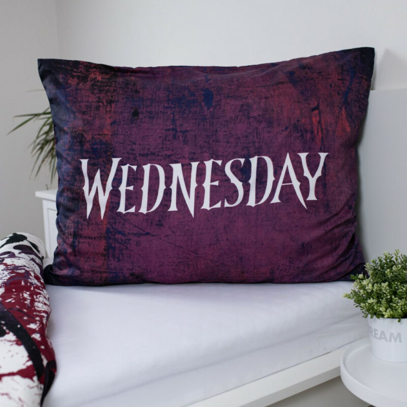 Wednesday Raven Σετ Μονή Παπλωματοθήκη Polycotton 2 Τεμαχίων 140×200 και 70×90 cm 5926963