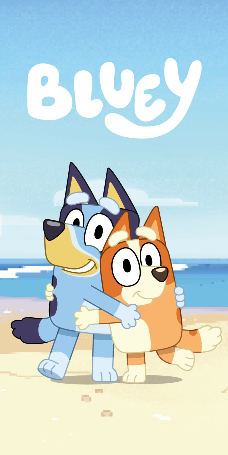 Bluey Beach Hug bath towel 6032341