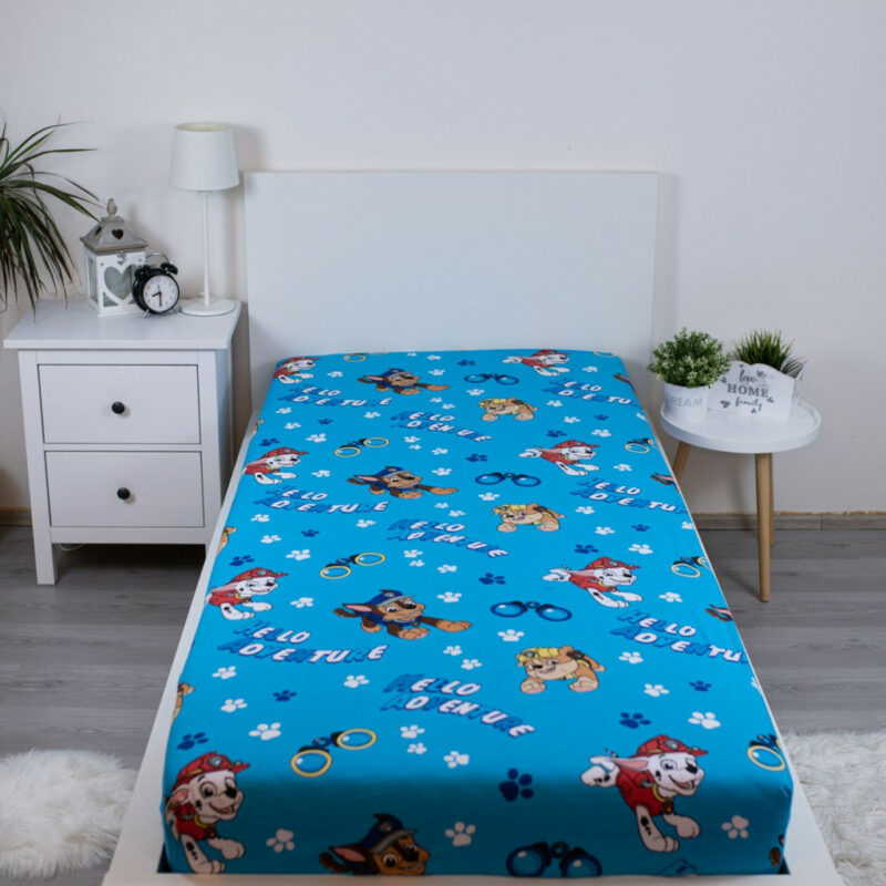 Paw Patrol Hello Adventure παιδικό σεντόνι μονό με λάστιχο 90×200 cm 5899823