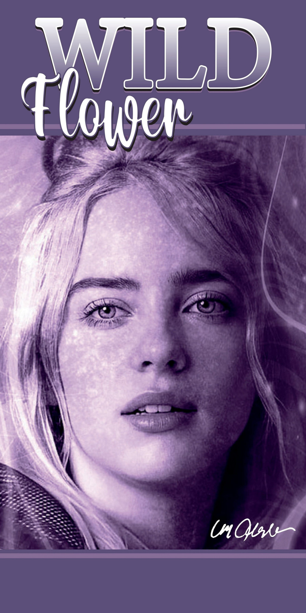 Billie Eilish Wild Flower Πετσέτα Μπάνιου & Θαλάσσης 100% Βαμβάκι 70×140 cm