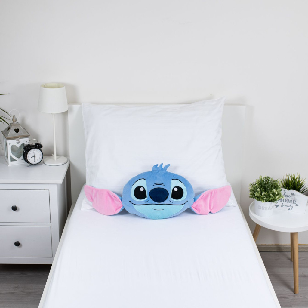Disney Lilo and Stitch Blue 3D Διακοσμητικό μαξιλάρι 35×30 cm