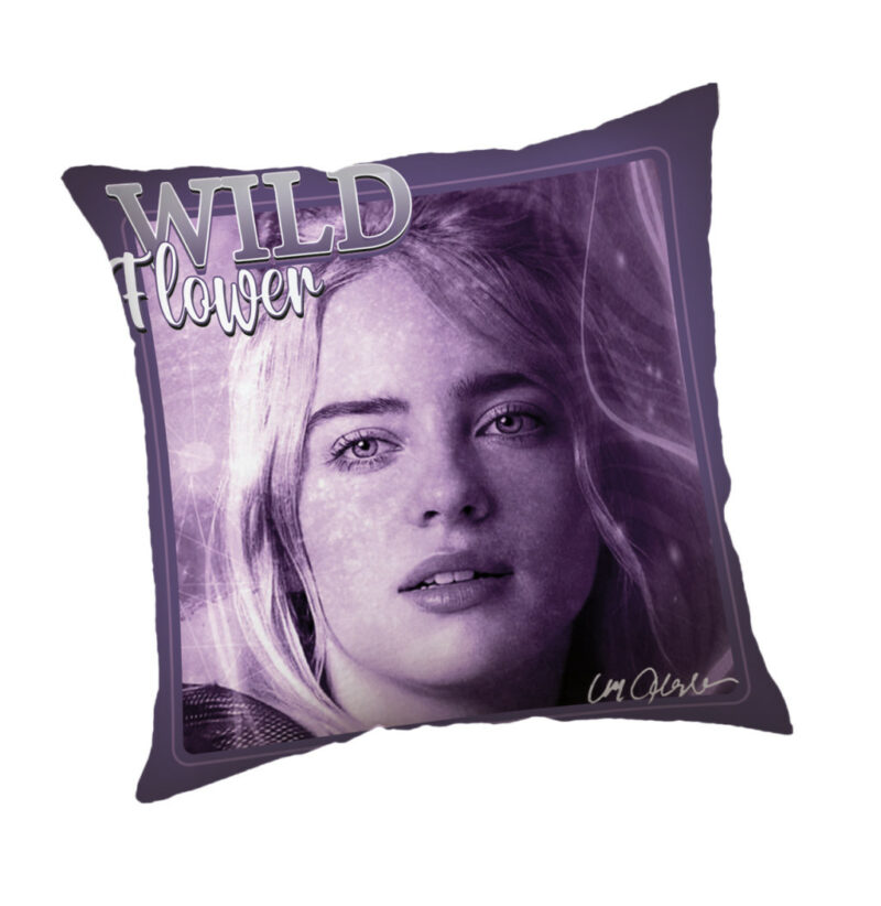 Billie Eilish Wild Flower Διακοσμητικό μαξιλάρι 40×40 cm 5881299