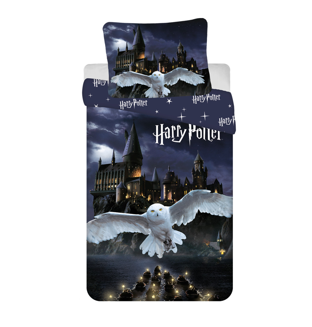 Harry Potter Hogwarts Night bedding cover 140x200cm