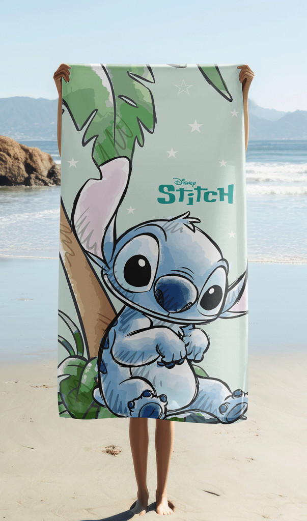 Disney Lilo & Stitch Tropical Cutie Πετσέτα Μπάνιου & Θαλάσσης (Fast Dry) 100% microfiber 70×140 cm 5898220