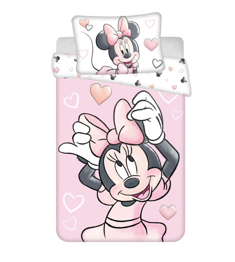 Disney Minnie Blush Pink children’s bed linen 100×135 cm 6032531