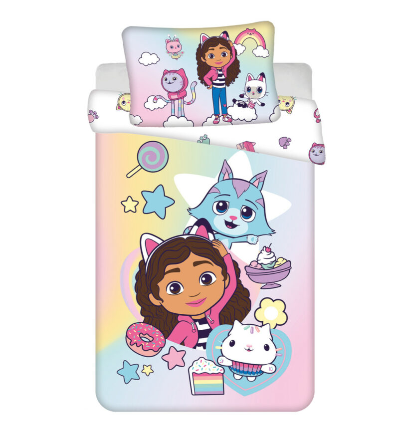 Gabby’s Dollhouse Sugar Dream children’s bedding set 100x135cm 6032544