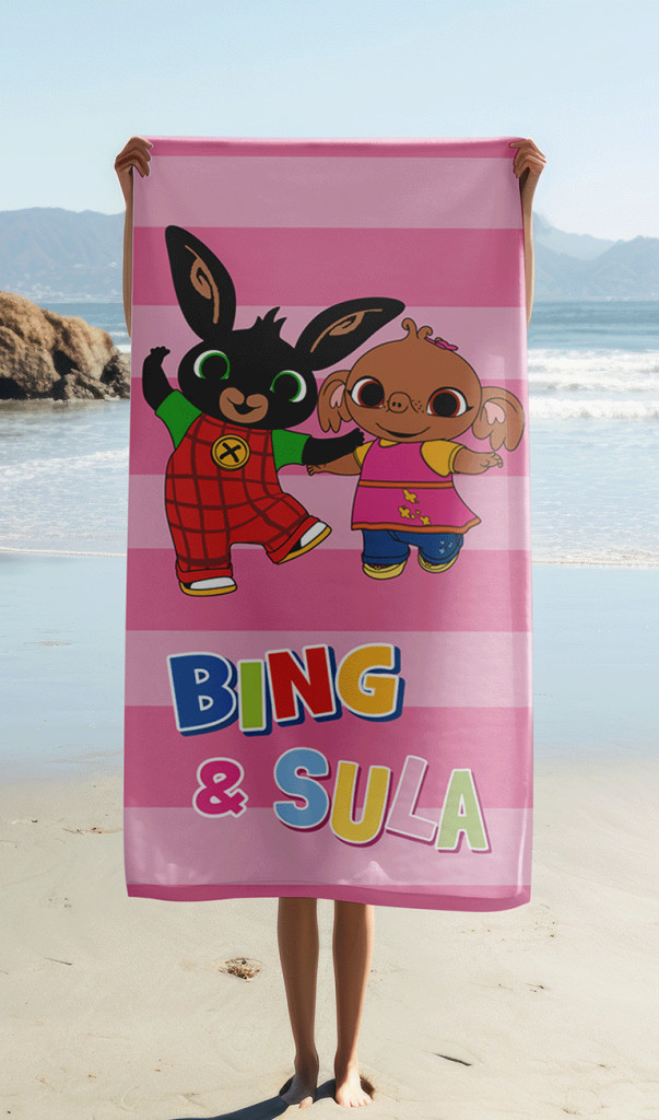 Bing Playing Together Πετσέτα Μπάνιου & Θαλάσσης 100% Βαμβάκι 70×140 cm 5903742