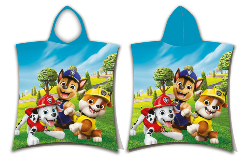Paw Patrol Funny Day beach towel poncho 50x115cm 6032394