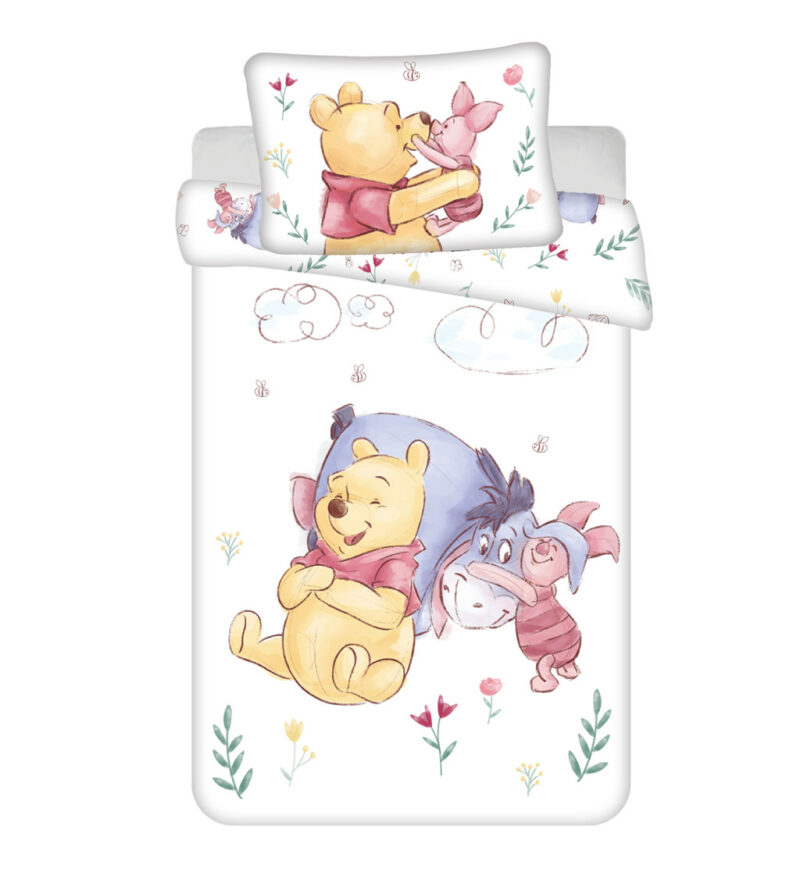 Disney Winnie the Pooh Pooh Hugs children’s kindergarten bedding set 100×135 cm 6032495