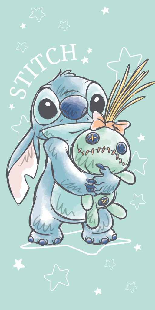 Disney Lilo & Stitch Buddies Πετσέτα Μπάνιου & Θαλάσσης 100% Βαμβάκι 70×140 cm 5894815