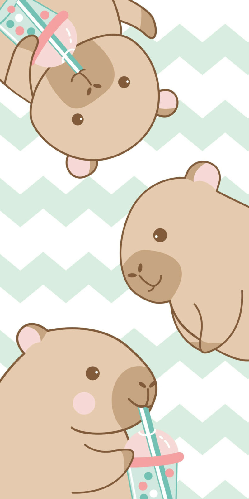 Capybara Bubble Πετσέτα Μπάνιου & Θαλάσσης 100% Βαμβάκι 70×140 cm 5898270