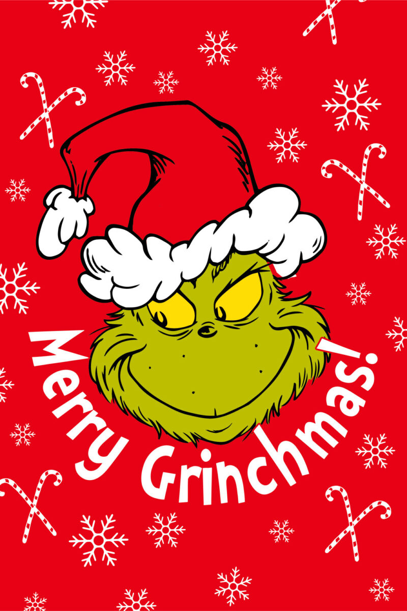 The Grinch Merry Grinchmas Κουβέρτα Microflannel 100×150 cm 5905289