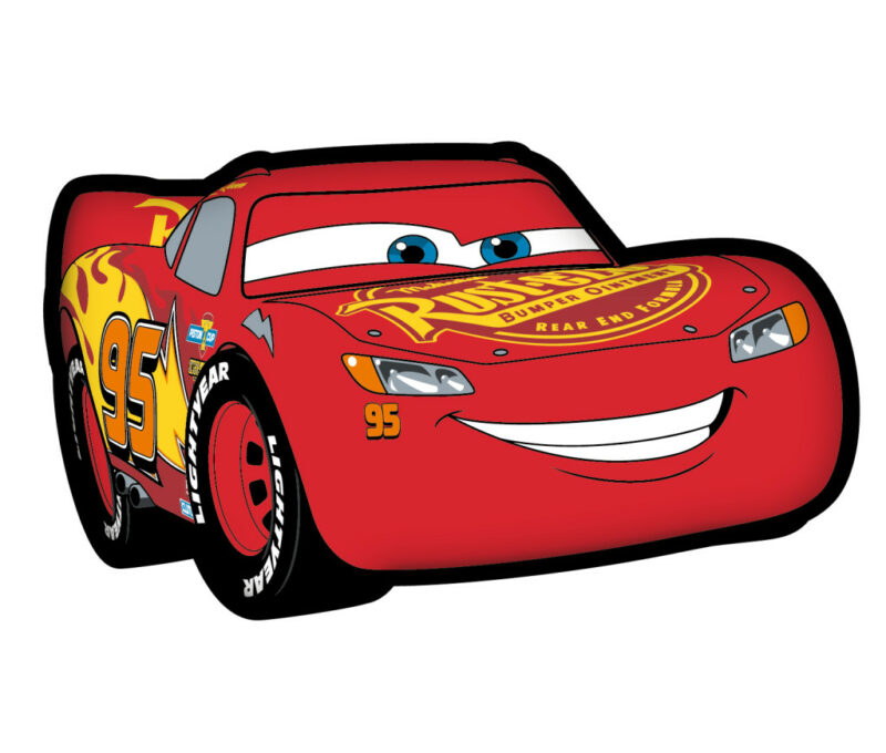 Disney Cars McQueen decorative shaped pillow 35×21 cm 5905253