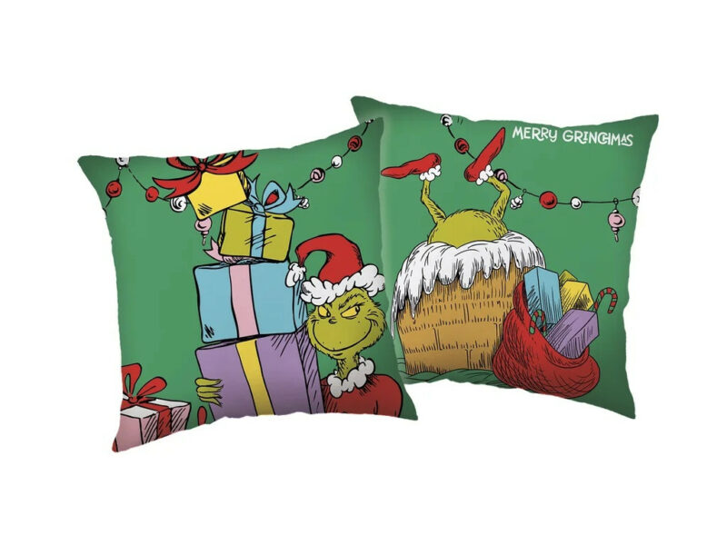 The Grinch Presents Διακοσμητικό Μαξιλάρι Διπλής Όψης 40×40 cm 5905240