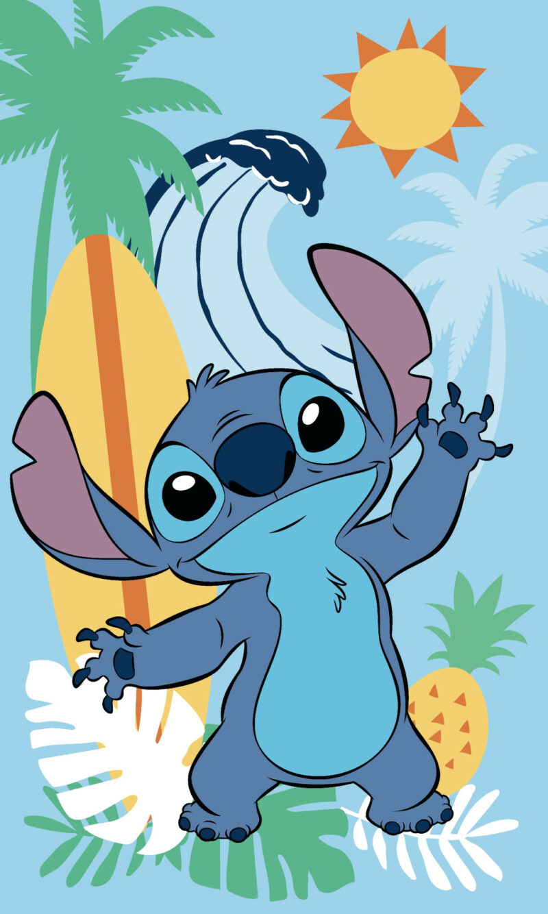 Disney Lilo and Stitch Ananas Παιδική Πετσέτα Χεριών – Προσώπου 30×50 cm 5896482