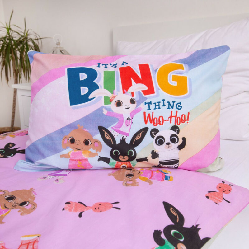 Bing It’s a Thing Βρεφικό Βαμβακερό Σετ Παπλωματοθήκης 2 Τεμαχίων 100×135 και 40×60 cm 5899399