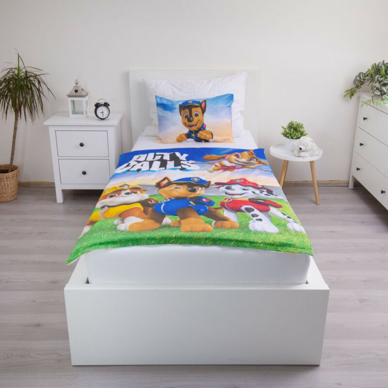 Paw Patrol Duty Calls Βρεφικό Βαμβακερό Σετ Παπλωματοθήκης 2 Τεμαχίων 100×135 και 40×60 cm 5899637