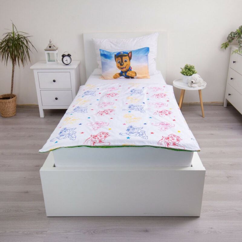 Paw Patrol Duty Calls Βρεφικό Βαμβακερό Σετ Παπλωματοθήκης 2 Τεμαχίων 100×135 και 40×60 cm 5899638