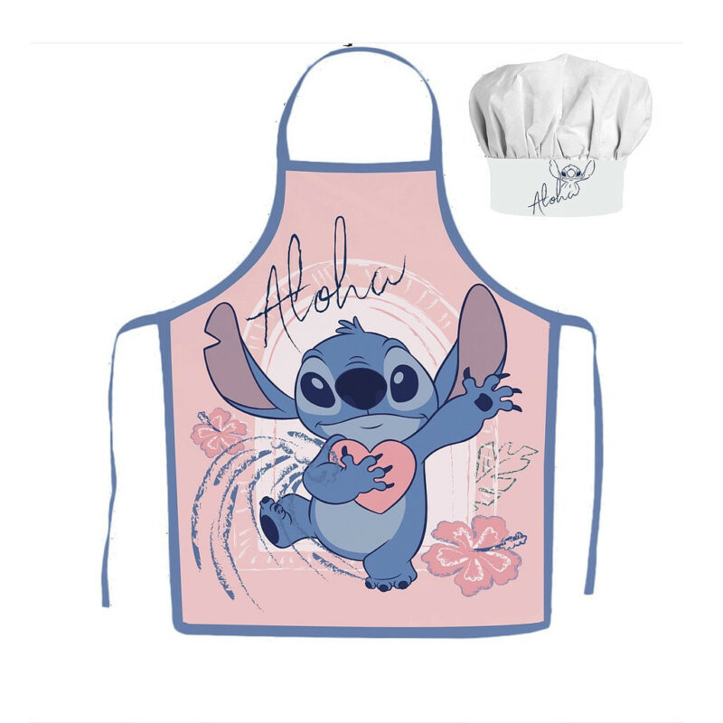 Disney Lilo & Stitch Aloha kids’ Παιδικό Σετ Ποδιάς Μαγειρικής 2 Τεμαχίων Μεγέθη 3 έως 8 ετών 5897752
