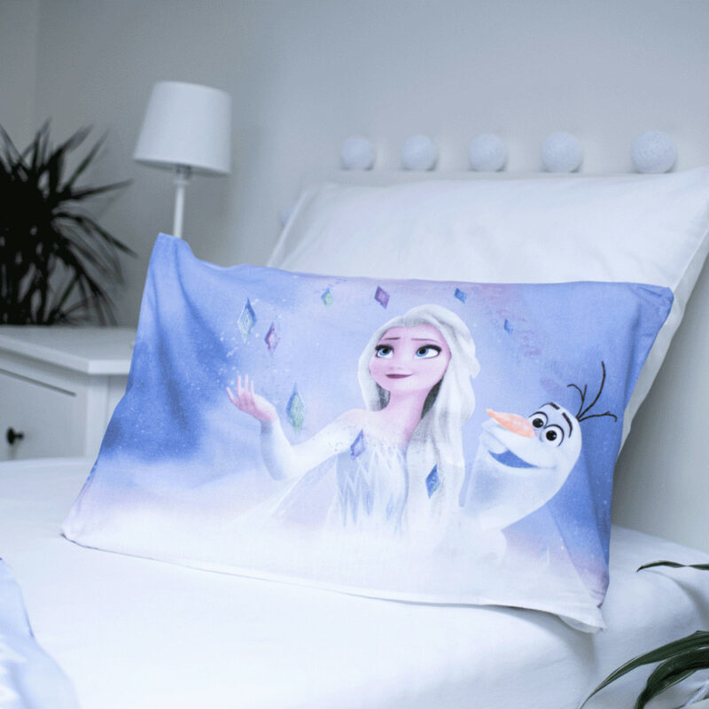 Disney Frozen Winter Wonderland Βρεφικό Βαμβακερό Σετ Παπλωματοθήκης 2 Τεμαχίων 100×135 και 40×60 cm 5879494