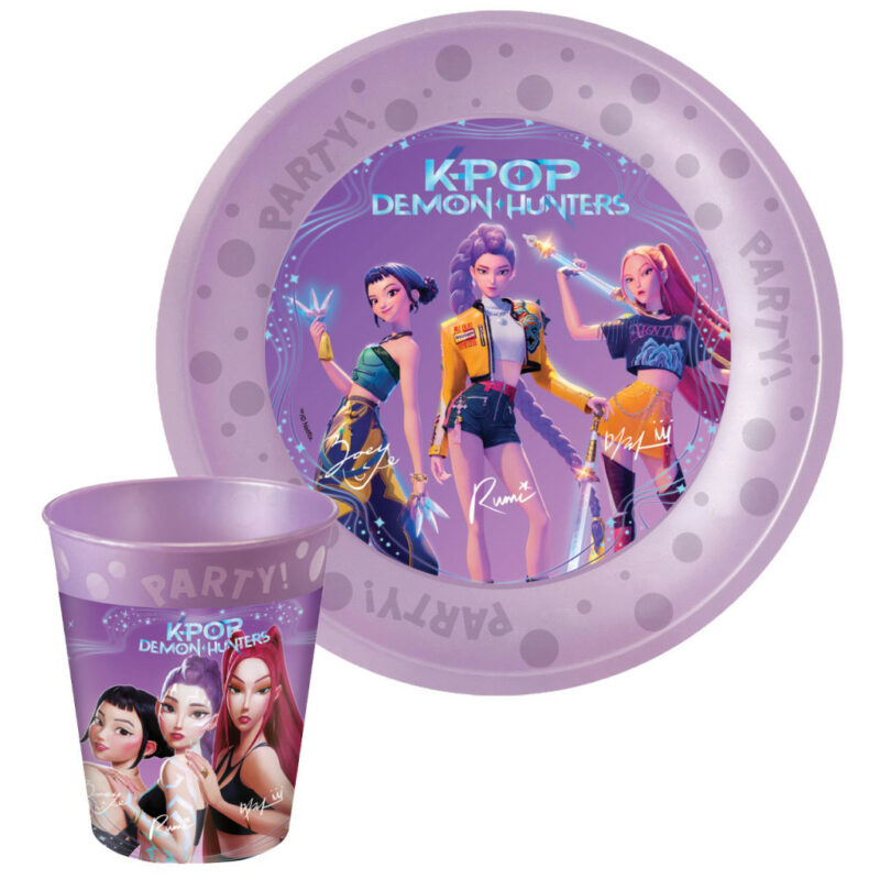 Disney Vaiana Honmoon K-pop Demon Hunters Micro Premium Plastic Set 8 pcs 6041537