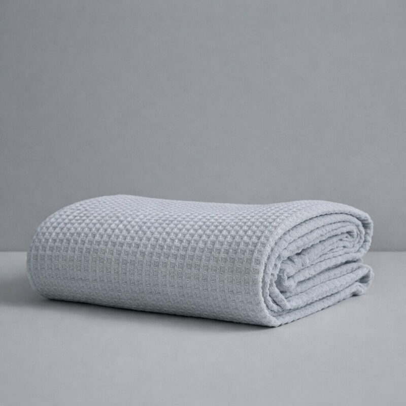 Κουβέρτα Πικέ Μονή Waffle 165χ245 Light Grey 5047136