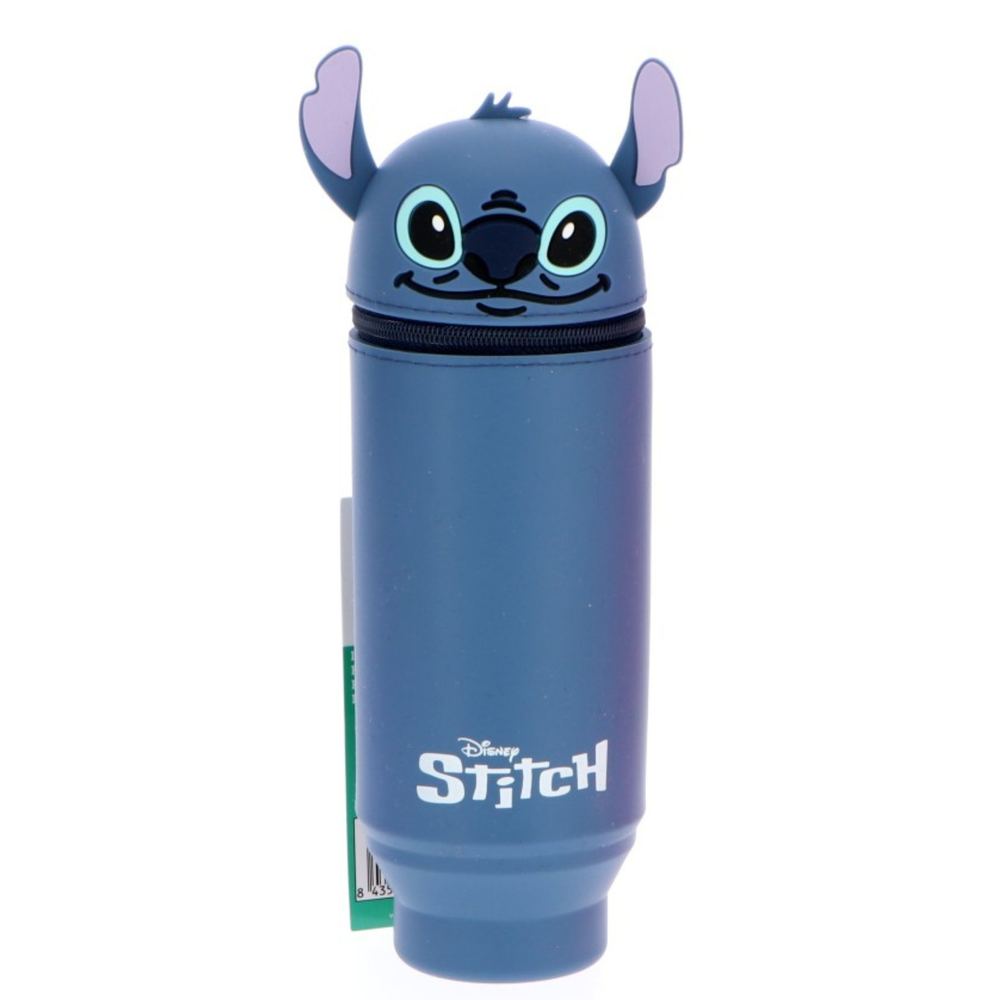 Disney Lilo & Stitch Κασετίνα Σιλικόνης Μπλε 19×6×6 cm