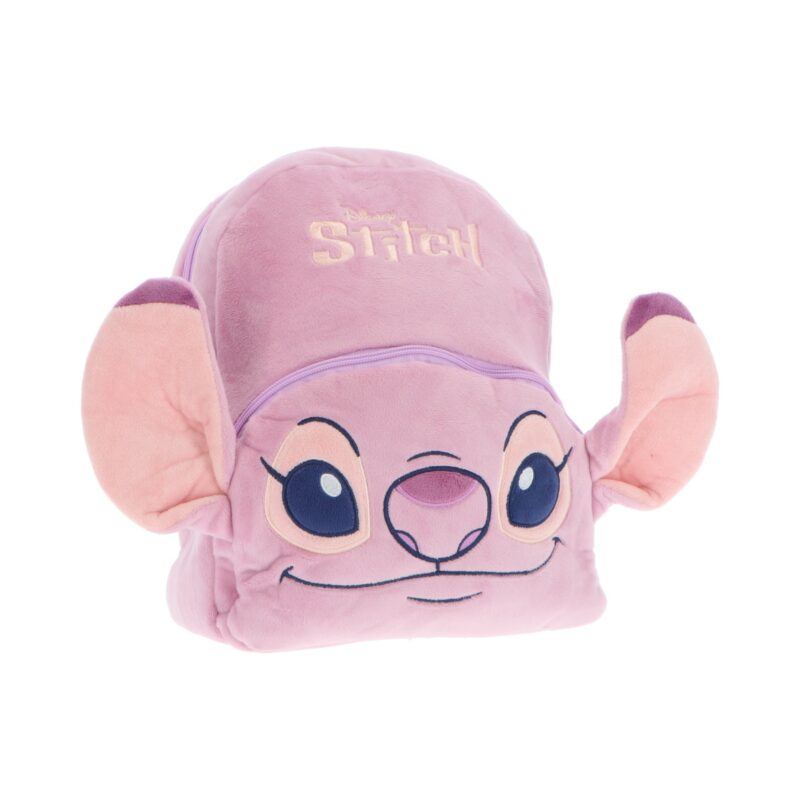 Disney Lilo & Stitch Angel Λούτρινο Παιδικό Σακίδιο Πλάτης 24 x 8 x 30 cm 5900487