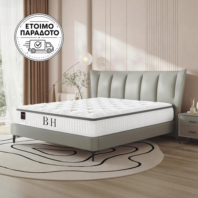 Beauty Home Στρώμα Luxe King Size 180x200x36 Λευκό 5767995