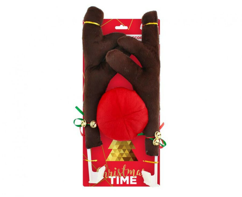 Christmas Brown Reindeer Car Decoration 5968273