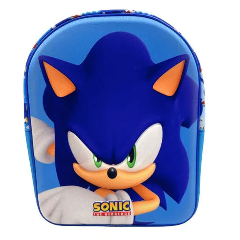 Sonic the Hedgehog Modern 3D Παιδικό Σακίδιο Πλάτης 30×24×8 cm 5902157