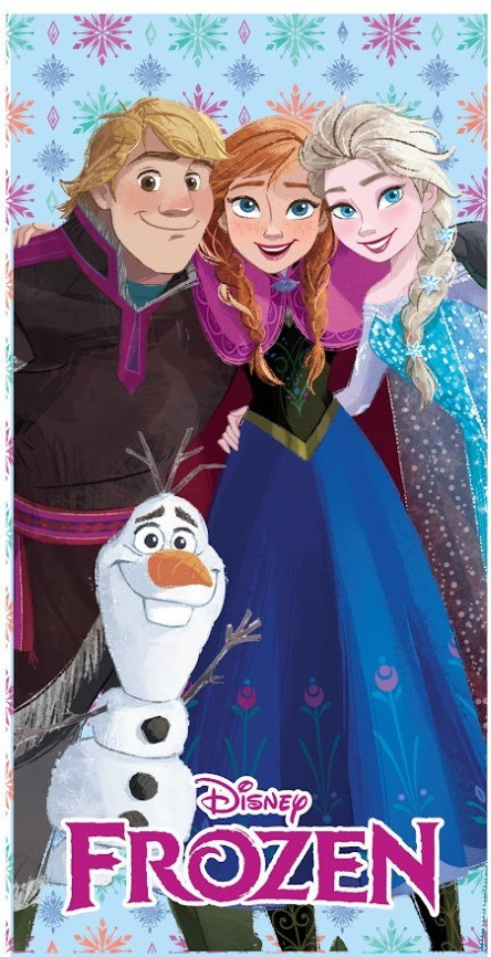 Disney Frozen Friends Πετσέτα Μπάνιου & Θαλάσσης (Fast Dry) 100% microfiber 70×140 cm 5893155