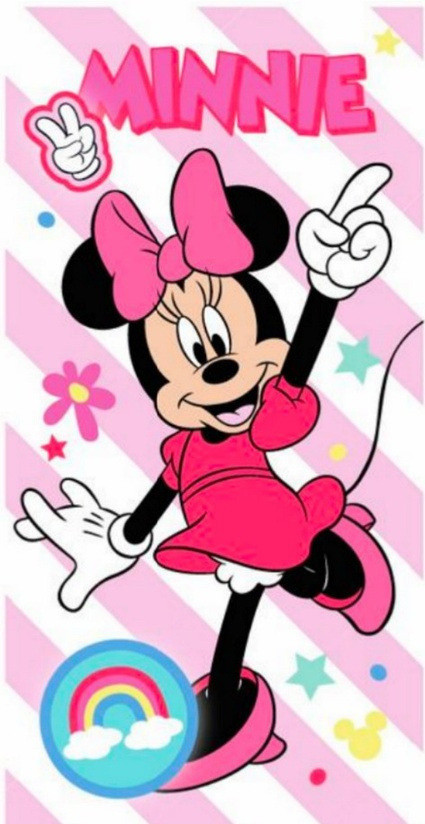 Disney Minnie Joy Splash Πετσέτα Μπάνιου & Θαλάσσης (Fast Dry) 100% microfiber 70×140 cm 5893171