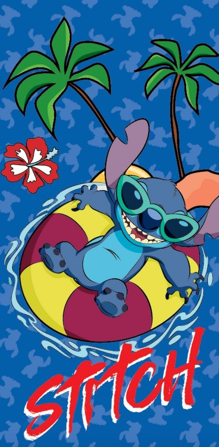 Disney Lilo & Stitch Summer Splash Πετσέτα Μπάνιου & Θαλάσσης (Fast Dry) 100% microfiber 70×140 cm 5893167