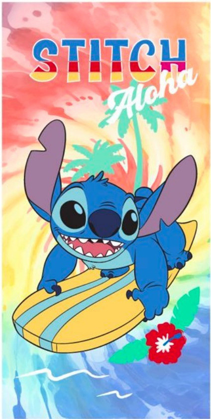 Disney Lilo & Stitch Ocean Riders Ocean Ride Πετσέτα Μπάνιου & Θαλάσσης (Fast Dry) 100% microfiber 70×140 cm 5893163