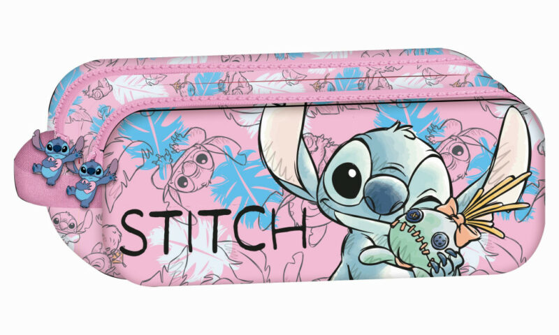 Disney Lilo & Stitch Doll Παιδική Κασετίνα με 2 Θήκες 23×10×6 cm 5900595