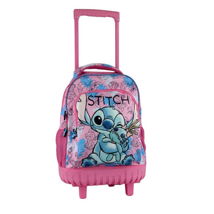 Disney Lilo & Stitch Doll Premium Σχολική Τσάντα Πλάτης Τρόλεϊ με 3 Θήκες 44×33×22 cm 5900682