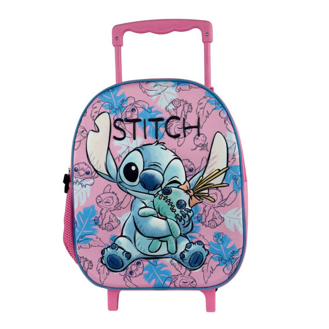 Disney Lilo & Stitch Doll trolley kindergarten Παιδικό Σακίδιο Πλάτης Τρόλεϊ Νηπιαγωγείου με 1 Θήκη 32×26×11 cm 5900773