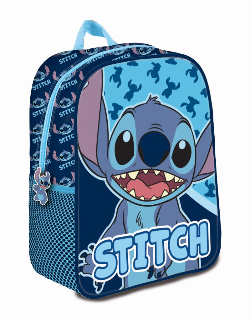 Disney Lilo & Stitch Abstract 3D Παιδικό Σακίδιο Πλάτης με 1 Θήκη 30×24×8 cm 5900744