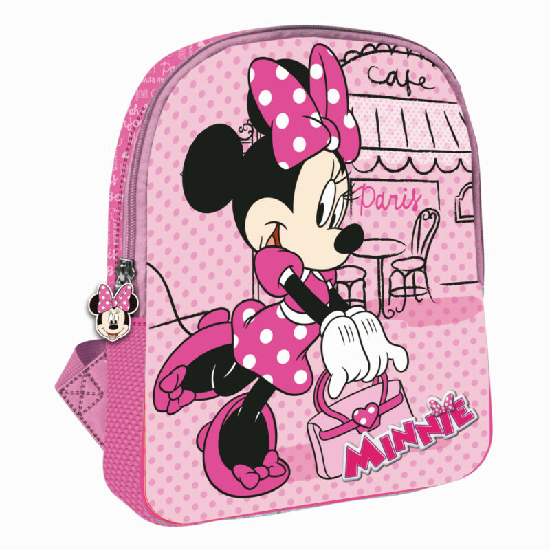 Disney Minnie Paris Παιδικό Σακίδιο Πλάτης με 1 Θήκη 30×24×8 cm 5900804
