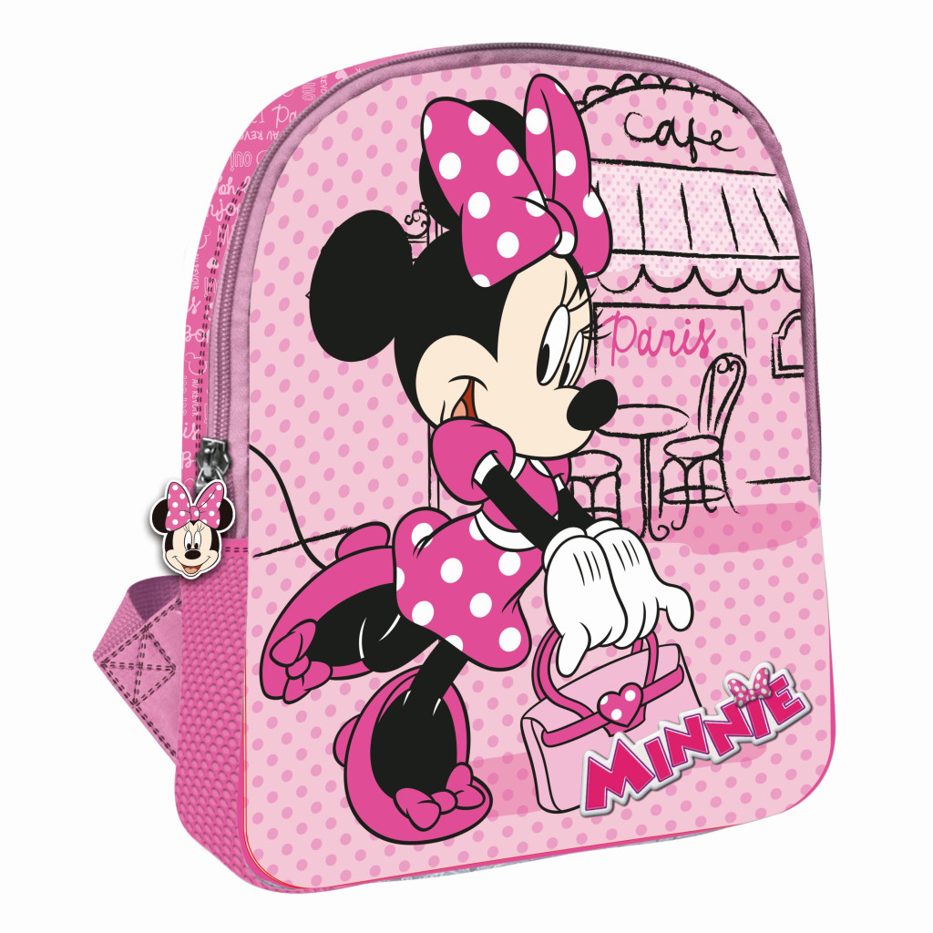 Disney Minnie Paris Παιδικό Σακίδιο Πλάτης με 1 Θήκη 30×24×8 cm