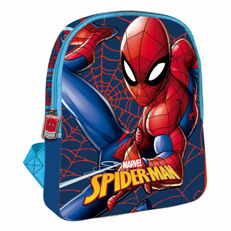 Spiderman Great Power Παιδικό Σακίδιο Πλάτης με 1 Θήκη 30×24×8 cm 5900881
