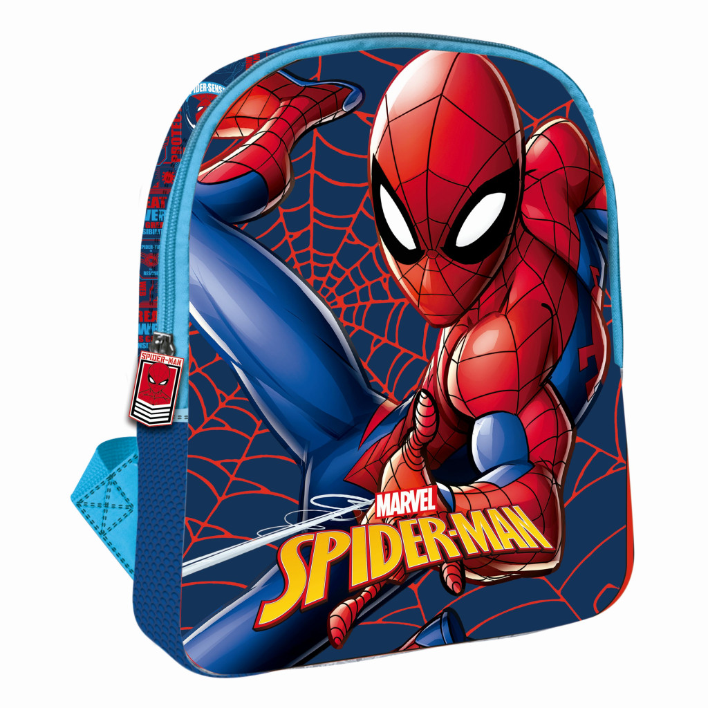 Spiderman Great Power Παιδικό Σακίδιο Πλάτης με 1 Θήκη 30×24×8 cm