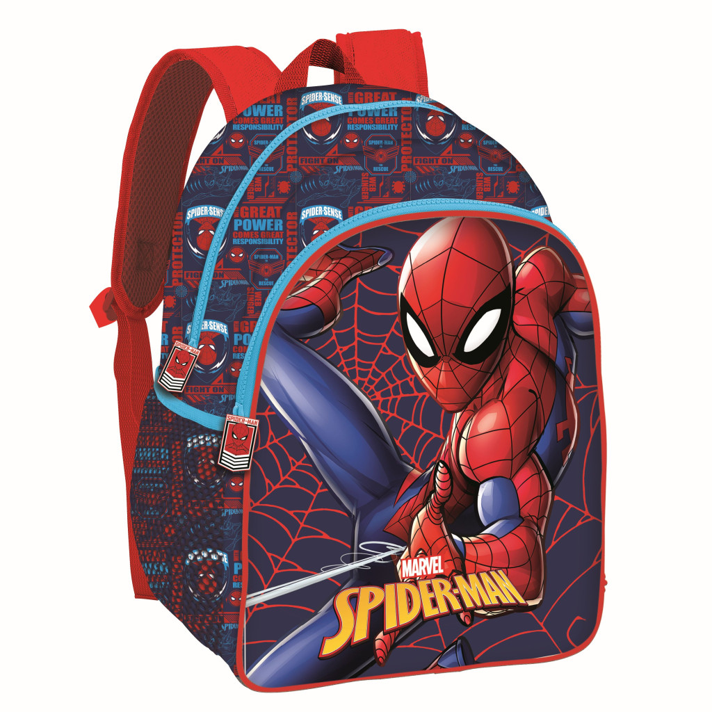 Spiderman Great Power Σχολική Τσάντα Πλάτης με 2 Θήκες 40×30×17 cm