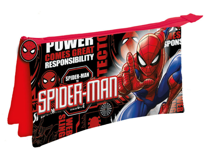 Spiderman Fight On Παιδική Κασετίνα με 3 Θήκες 22×14×3 5900642